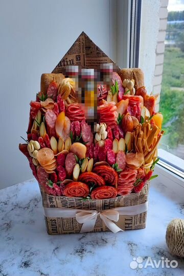 Съедобные букеты для мужчин