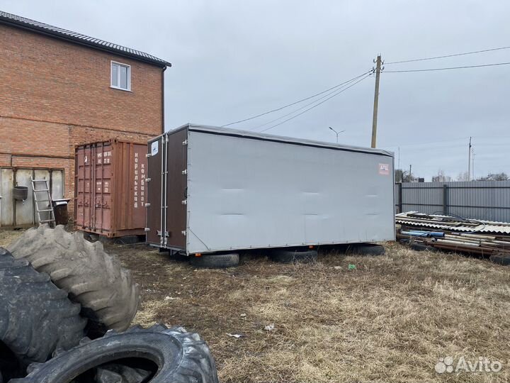 Фургон на hyundai hd 78 6 метров евротент