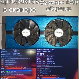 Видеокарта rx 580 Sapphire nitro+ SE 8gb