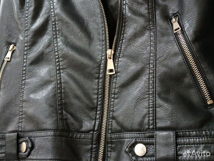 Куртка кожаная женская