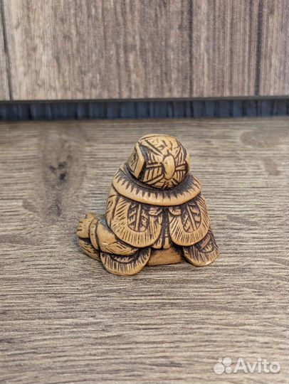 Статуэтка Нэцкэ Бисямонтэн редкая японская фигурка