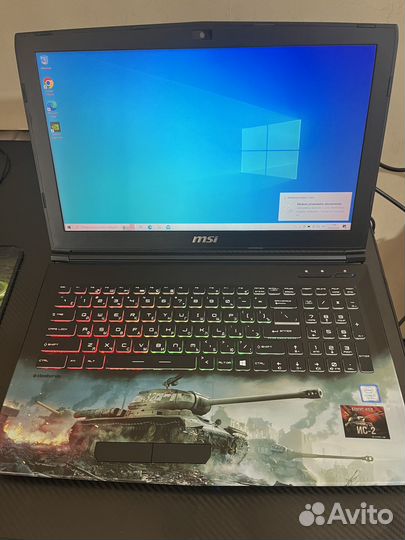 Игровой ноутбук msi