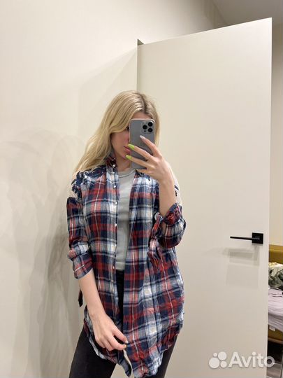 Рубашка удлиненная Zara