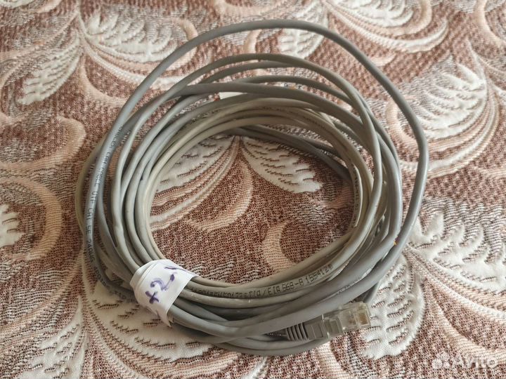 Кабели ethernet б/у разной длины рабочие