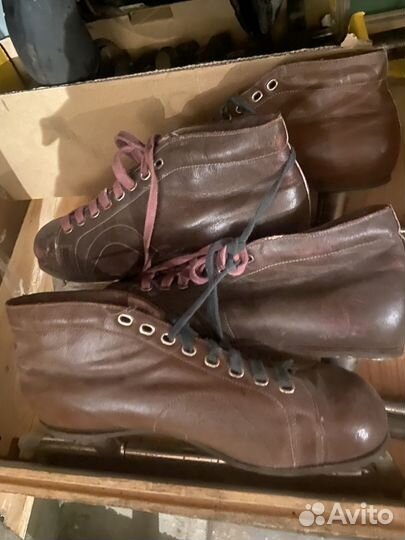 Коньки хоккейные СССР