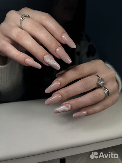 Маникюр. Маникюр с онлайн-записью. Наращивание