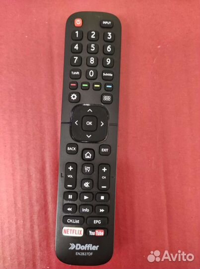 Пульт для телевизора Doffler