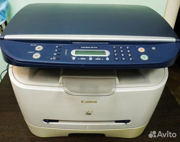 Мфу Canon 3110 3в1 черно белый лазерный