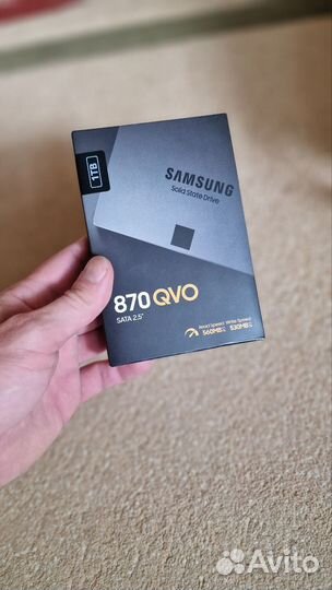 Ssd samsung 870 qvo 1tb новый