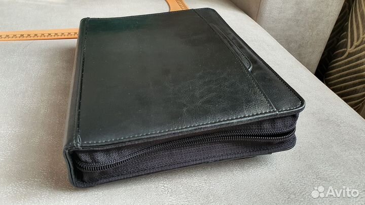 Кожаный ежедневник портфель барсетка
