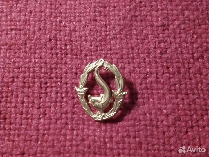 Знак Федерация Швеции по плаванию (набор) 3шт