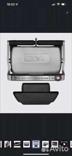 Электрогриль tefal optigrill xl