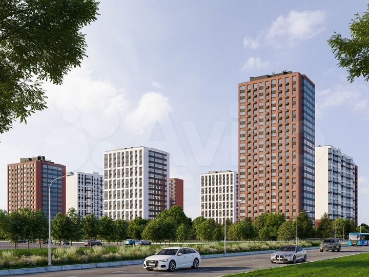 2-к. квартира, 63,4 м², 5/24 эт.