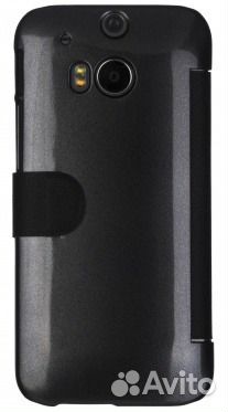 Чехол-книжка на HTC One M8 (Качественный) черный