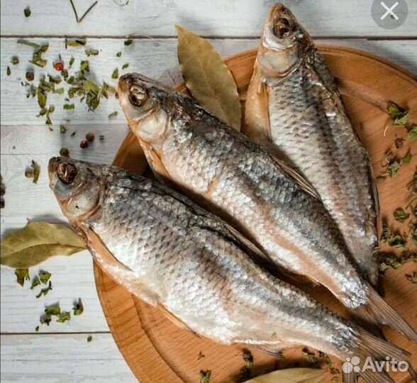 Таранка, вяленная рыба