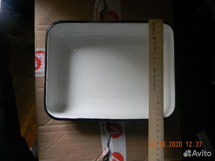 Контейнер пищевой. Эмалированный. СССР