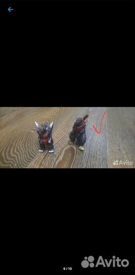 Игрушка годзилла