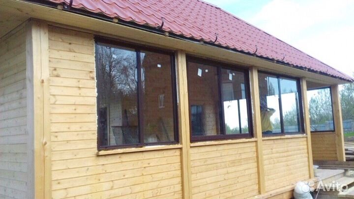 Пластиковые окна, Остекление балконов,веранд