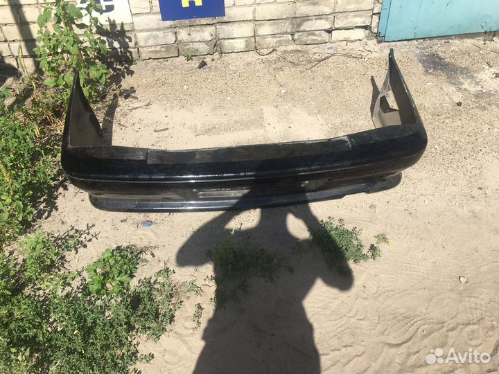 Бампер задний 2115 серый космос