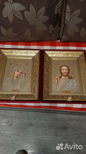 Икона венчальная пара