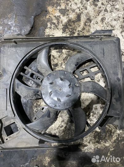 Вентилятор радиаторов smart 453