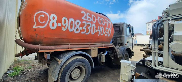 Ассенизатор на базе Маз 12.5куб