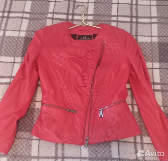 Продам пиджак натуральный кожа производство Турция