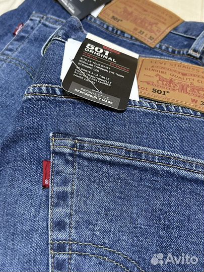 Джинсы муж 32/34 «Levi's» 501 Original. Premium