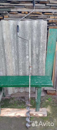 Ледобур складной