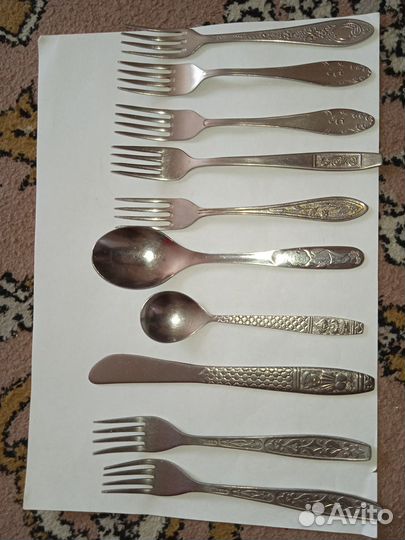 Вилки и ложки СССР