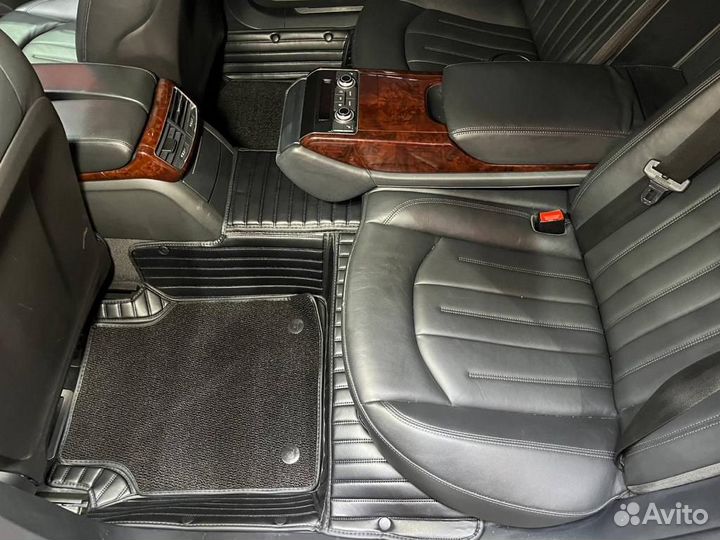 3D коврики из экокожи Audi A8L D4