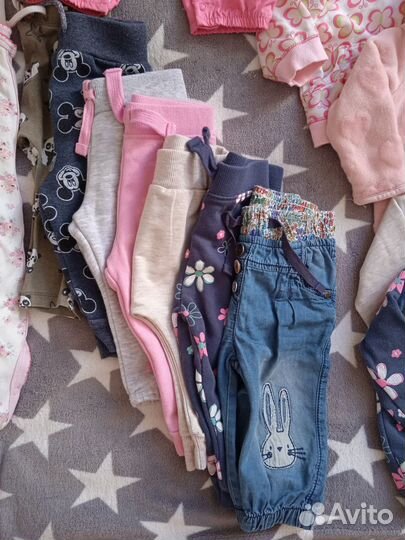 Огромный пакет фирменной одежды 4-8 мес