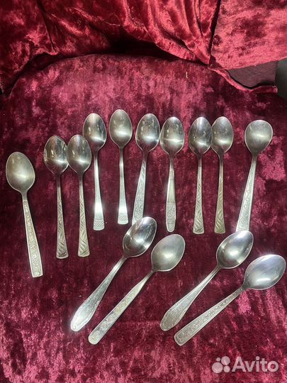 Ложки чайные,нержавейка,Отечественные