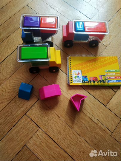 Грузовички Бондибон настольная игра