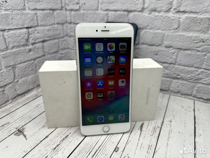 iPhone 6s plus 16gb silver Ростест
