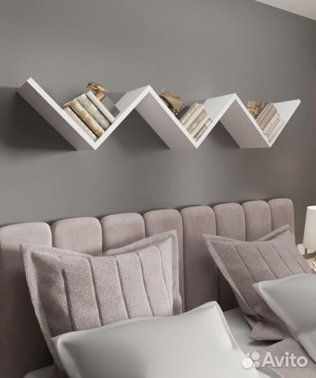 Книжные полки навесные