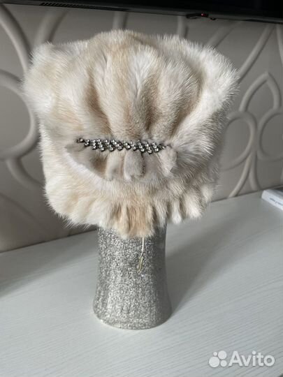 Шапка норковая женская