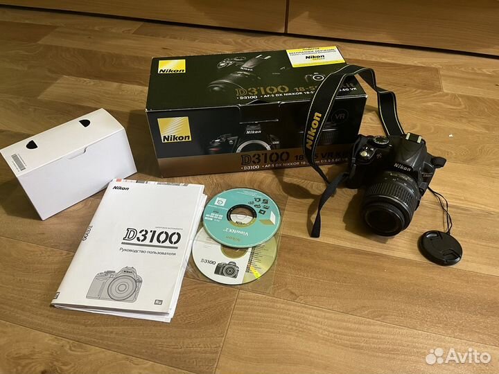 Зеркальный фотоаппарат nikon d3100