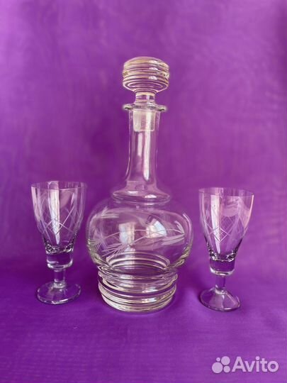 Графины и штофы СССР