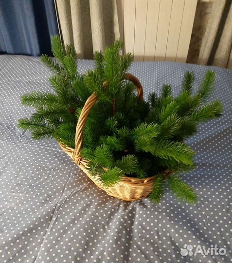 Корзинка плетёная СССР