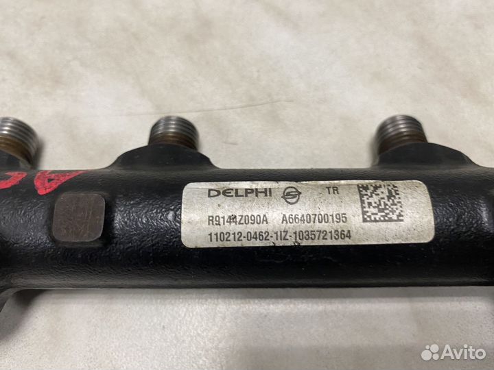 Топливная рампа SsangYong Actyon Sports