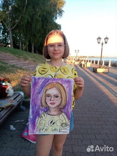 Художник-шаржист на праздник,шарж,аквагрим