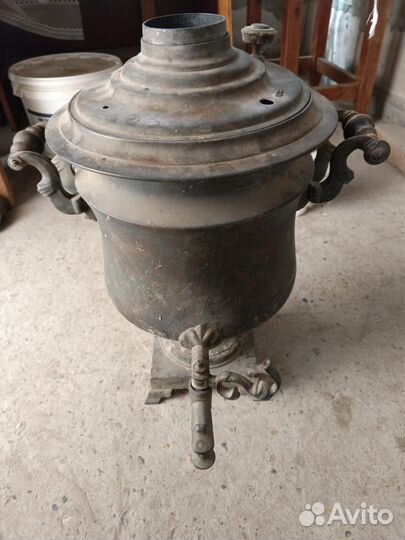 Самовар на дровах СССР