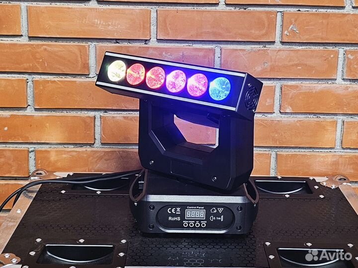 Голова - LED BAR 3D 6x20 rgbw вращающийся