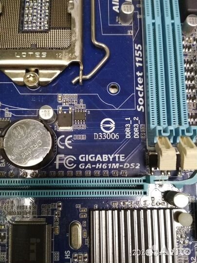 Материнская плата 1155 сокет с гарантией