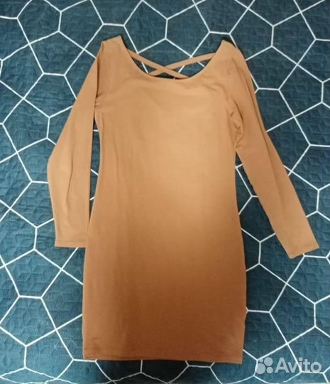 Платье трикотажное