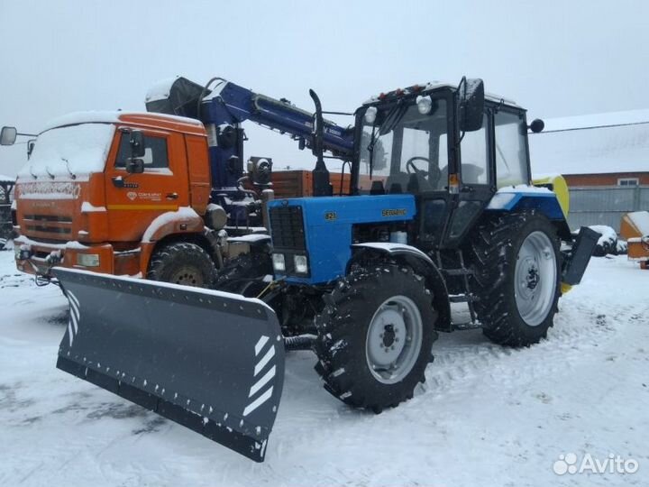 Услуги и аренда трактора мтз чистка снега