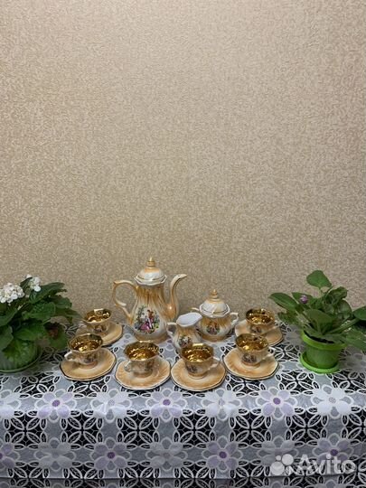 Сервиз кофейный, чайный (на 6 персон)