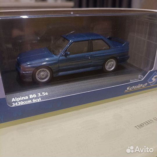 Bmw e30 Alpina 1/43 solido