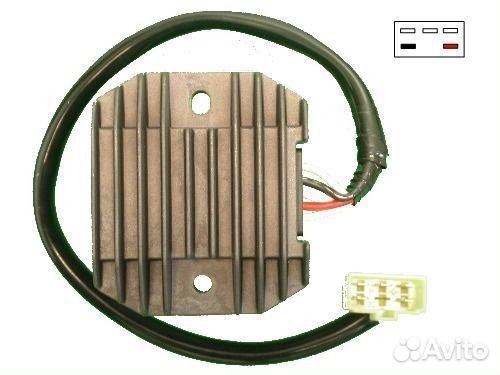 Yamaha fazer fzs600 реле зарядки рр напряжения